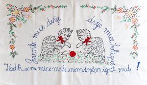 Zidnjaci - vezene slike